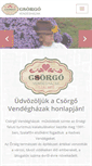 Mobile Screenshot of csorgovendeghaz.hu
